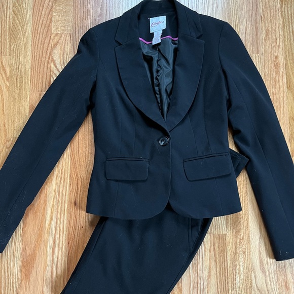 Candie's Pants & Jumpsuits Candies Junior Black Suit Poshmark